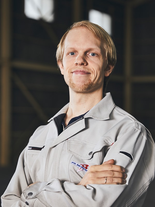 UAS(無人機)開発担当Anssi Kaakkomäki