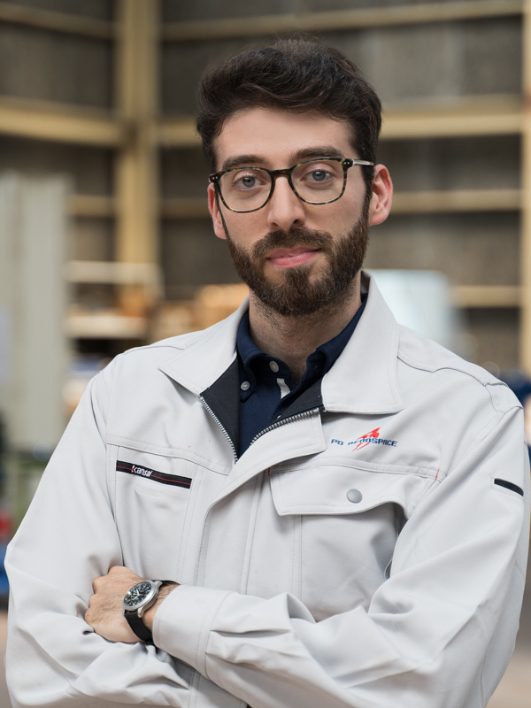 UAS(無人機)開発担当Nicola Zedde