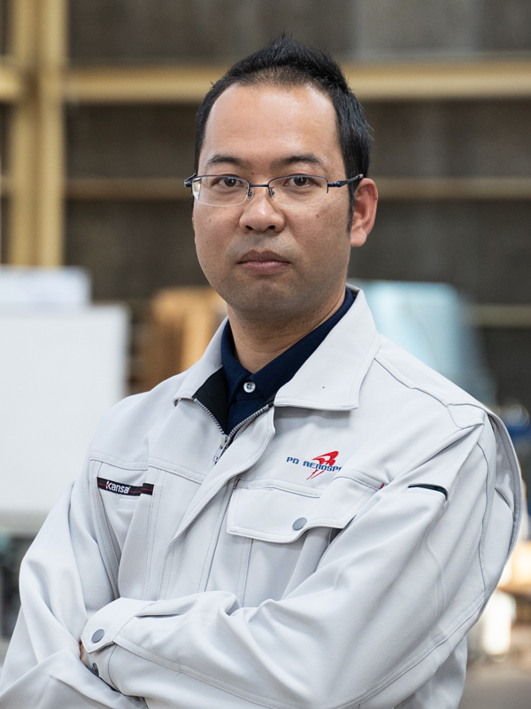 UAS(無人機)開発担当早川 哲宏